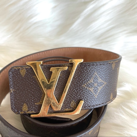 Authentic Louis Vuitton Monogram Belt - Size 80 - Picture 3 of 8